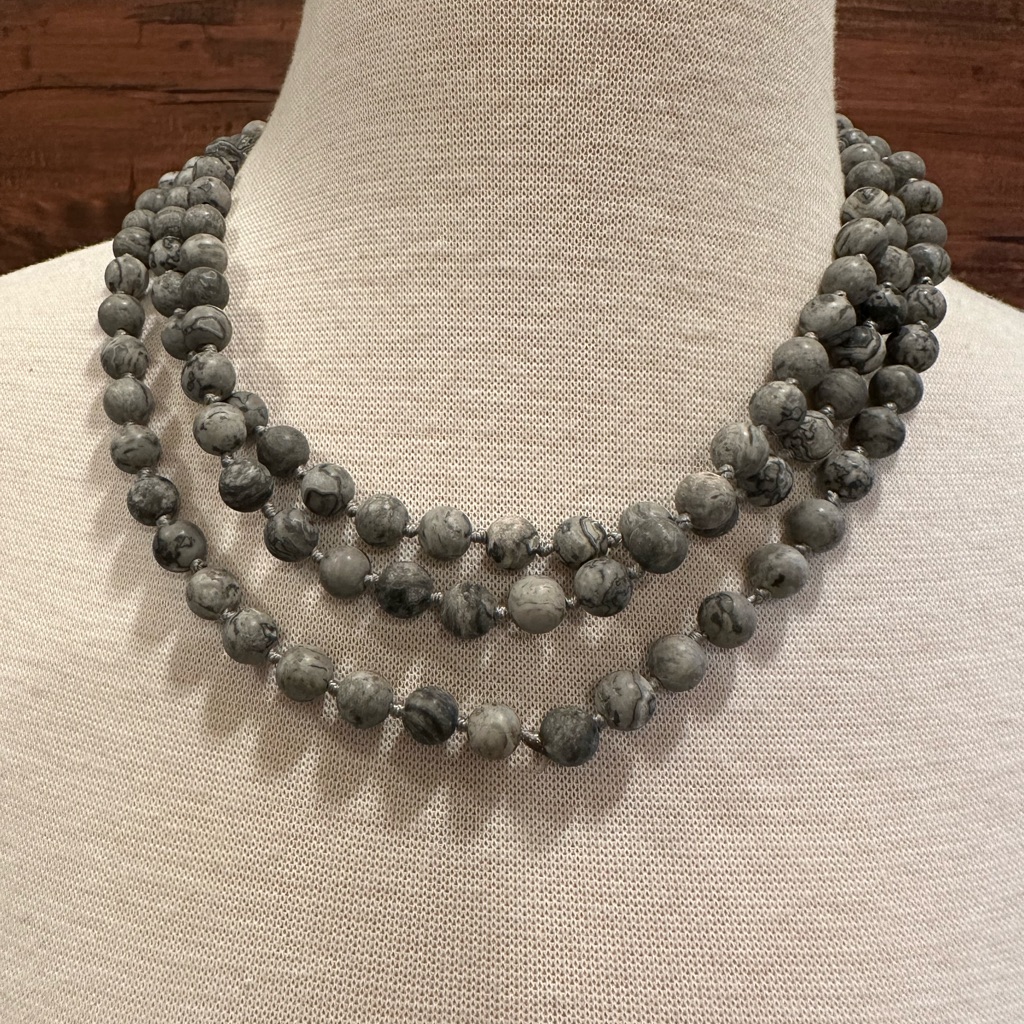 Gray Beads